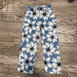 Levi’s x Farm Rio hand painted Ribcage Jeans